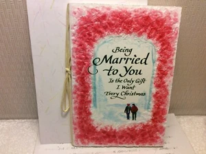 BLUE MOUNTAIN CHRISTMAS GREETING CARD New w/Envelope "Being Married to YOU is.." - Picture 1 of 5