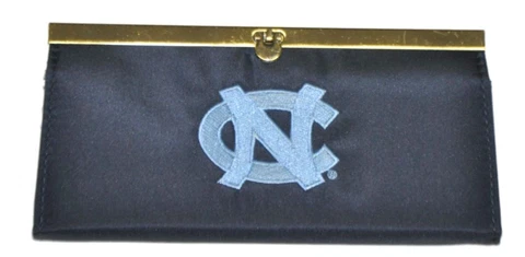 North Carolina Tar Heels Game Day Outfitters Womens Navy  Clutch 8.5" x 4" Cover