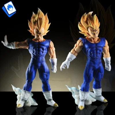 Action Figure Dragon Ball Z Majin Vegeta Super Saiyan 2 26cm DA COLLEZIONE Anime - Immagine 1 di 4
