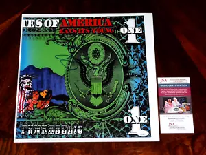 GEORGE CLINTON SIGNED AMERICA EATS ITS YOUNG 12X12 ALBUM COVER PHOTO JSA COA!!! - Picture 1 of 1