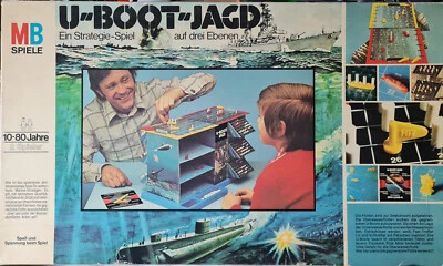 Ersatzteile für U-Boot-Jagd von MB Spiele 1973 Strategiespiel - Bild 1 von 2