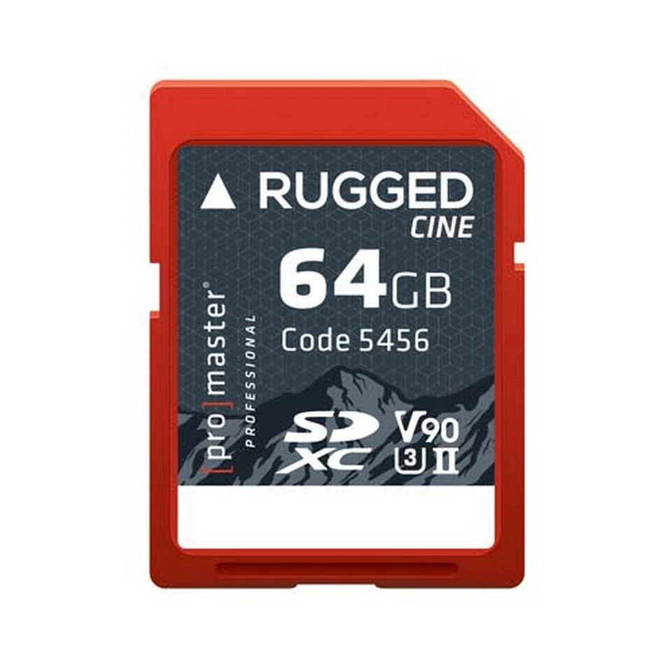 ProMaster SDXC Rugged CINE UHS-II Memory Card, 64GB - Image 1 of 1