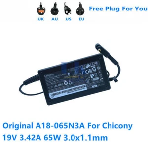 Chicony A18-065N3A 65W A065R178P AC Adapter für ACER Laptop Netzteil Ladegerät - Bild 1 von 4