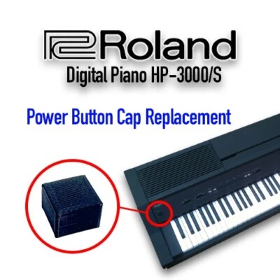 Roland Digital Piano KR-3000 Power Button Key Replacement Repair Spare Part - Image 1 of 3