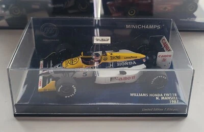 Minichamps 1:43 1987 Williams Honda FW11B Nigel Mansell - Image 1 of 3