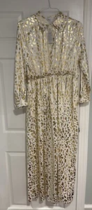 Gold Maxi Dresses for women Size large - Picture 1 of 6