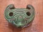Chinese Antique Dropper Ceramic Enamelled Green Batwing