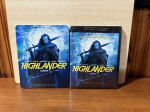 Highlander Director's Cut (4k UHD + Blu Ray+ Digital) Brand New, with Slipcover! - Picture 1 of 1
