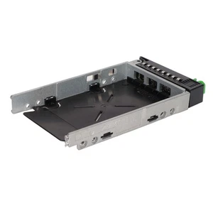 Hard Drive Tray 2.5In Silver Black Sas Hdd Tray Caddy For For AM - Afbeelding 1 van 22
