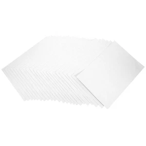 100 Sheets Selbstklebendes Druckpapier Etikettenpapier Für Drucker - Photo 1/12