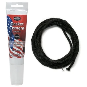 3427 Glass Panel Stove Gasket Kit for Vermont Castings Wood Stoves (Made in USA) - Bild 1 von 5