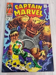 Marvel's Space-Born Superhero Captain Marvel #6  October 1968 Ungraded Reader  - Picture 1 of 18