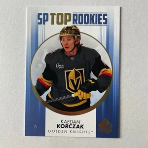 2022 Upper Deck SP Authentic #TR-35 Kaedan Korczak RC SP Top Rookies Blue - Picture 1 of 2