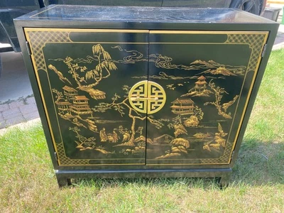 vintage Drexel Heritage “Et Cetera” collection cabinet, - Image 1 of 4