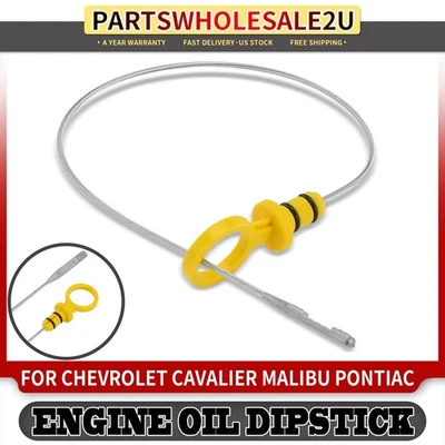 Varilla de medición de aceite de motor para Chevrolet Malibu Cavalier Pontiac Grand Am Saturn LW200 Foto 1 de 4