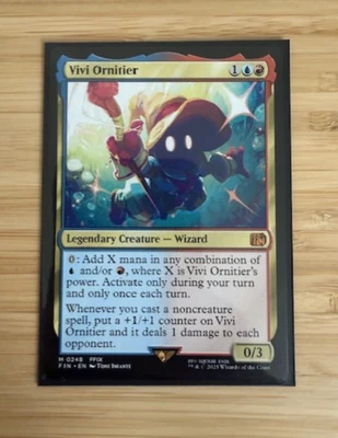 Magic the Gathering: Vivi Ornitier Final Fantasy Regular NM *Ships in Hard Case* - Image 1 of 2