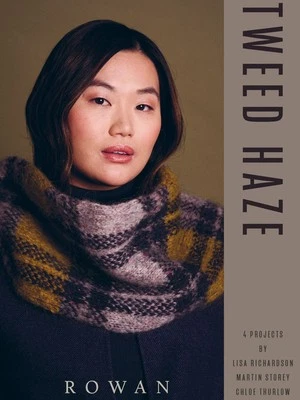 Chunky Knitting Pattern Book- Rowan 4 Projects Tweed Haze - Image 1 of 4