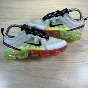 Nike Air Vapormax 2019 GS Talla 6Y | Mujer 7.5 Gris Platino Voltio Rojo AJ2616-005 - Imagen 1 de 10