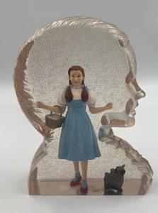Vintage Dorothy Wizard of Oz & Toto Resin Sculpture Paperweight TM Turner Ent. - Picture 1 of 12