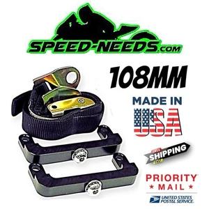 04-15 ZX10 ZX10R 10R STREET/STRIP LOWERING STRAP & BRACKETS 930151 RACE STRAPS - Picture 1 of 4