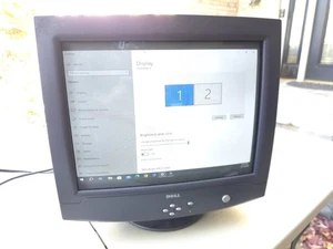 Vintage Dell E771P 16" Retro Gaming CRT VGA Computer Monitor CM2317P Tested Y2K - Picture 1 of 8