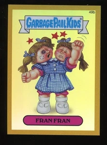 FRAN FRAN 2014 Garbage Pail Kids GPK Chrome GOLD REFARCTOR 49b SP /50 QTY - Picture 1 of 1