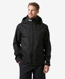 Helly Hansen Crew Hooded Jacket 2.0, Black - Picture 1 of 8