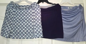 Lot of 3 Pre Owned Skirt Ladies Size Small Medium Adidas Golf Tennis Pickleball - Picture 1 of 16