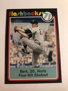 2020 Topps Heritage Baseball Flashbacks Bert Blyleven Twins BF2  - Picture 1 of 1