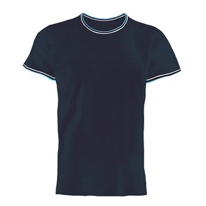 Kustom Kit KK519 Navy Fashion Fit Tipped Tee Größe S - 2XL - Bild 1 von 2