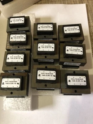 (10)signal transformer 14a-5.or-16 - Image 1 of 3
