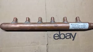 Aqua-Dynamic Manifold 3/4-inch PEX Inlet x Close End x 6 Branch 1/2-inch PEX - Picture 1 of 10