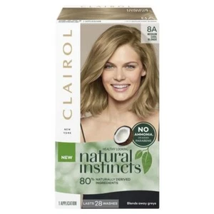 Natural Instincts8A Linen, Medium Cool Blonde Hair Dye No Ammonia Vegan Glossy - Picture 1 of 1