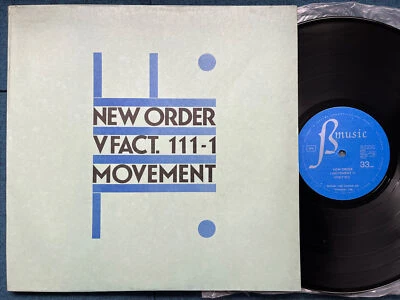 ORIGINAL 1981 NEW ORDER MOVEMENT VINYL LP PORTUGAL Excellent! - Image 1 of 4