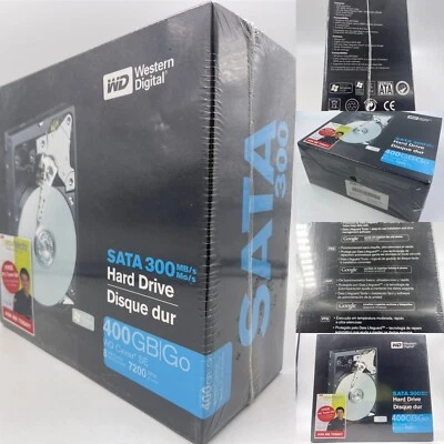 Western Digital SATA 300 Hard Drive 400GB Go WD Caviar SE  8 MB Cache 7 RPM7200 - Image 1 of 4