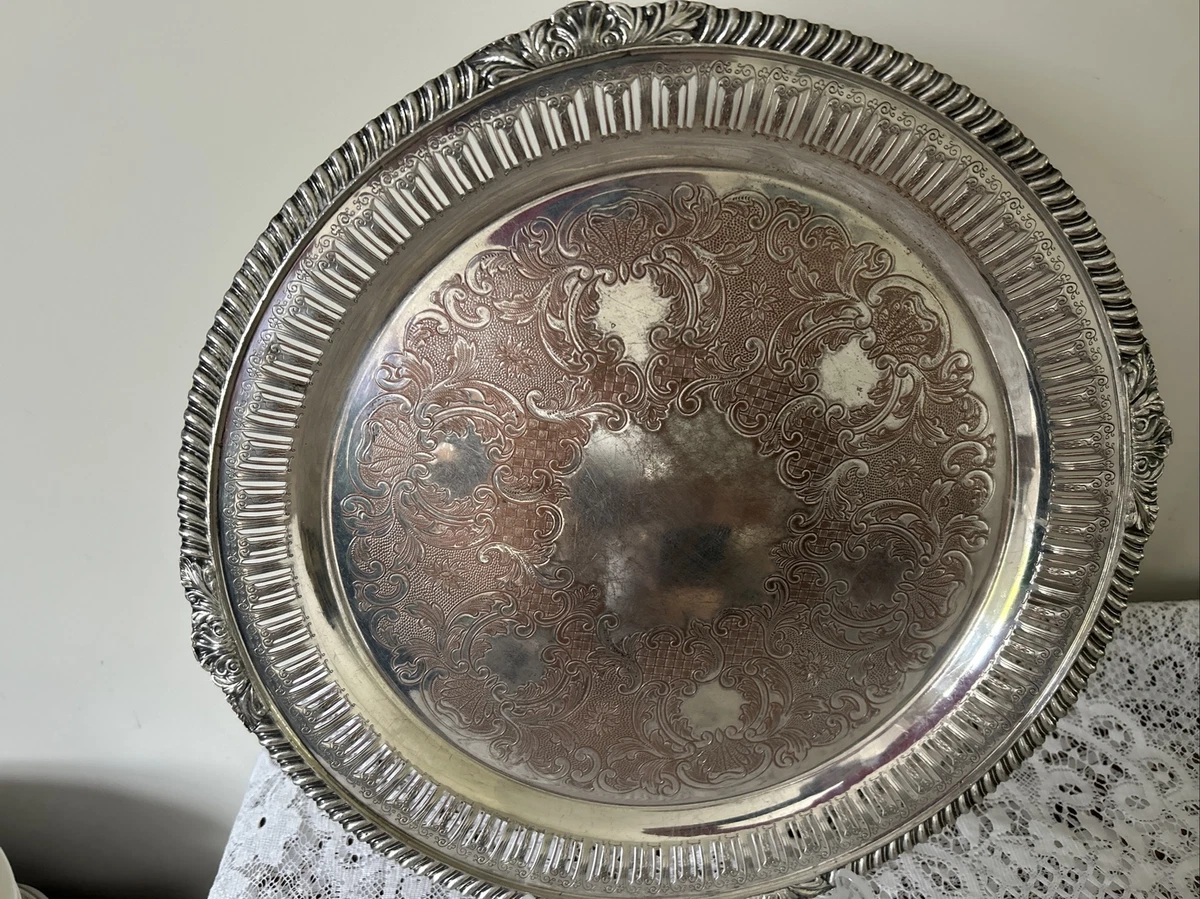 Vine Antique US Silver-Plated Platters & Trays 1900-1940 | eBay