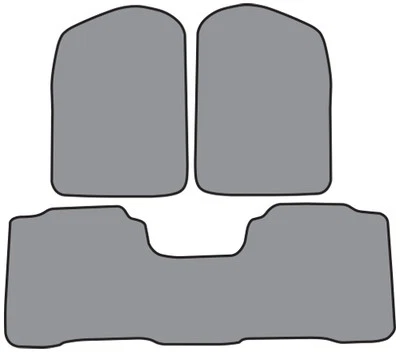 Isuzu Rodeo 1991-1997 2 piezas alfombrilla delantera y 1 pieza trasera con logotipo de alfombra 3 piezas Foto 1 de 2