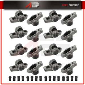 Roller Rocker Arm For 1.6 Chevy Small Block Stainless Steel Rockers 327 350 400 - Picture 1 of 6