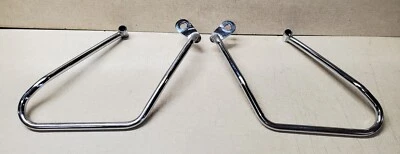 SUPORTES DE SUPORTE PARA ALFORJE HARLEY DAVIDSON SPORTSTER XL1200 XL883 2006-11 - Imagem 1 de 4