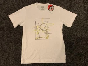 Men's Pikachu Pokemon T-Shirt - UTGP 2019 Uniqlo Lee Jaesung (Korea) Sz M BNWT - Picture 1 of 3