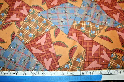 IN A WINK PATCHWORK BY REBECCA CARTER FOR SSI -  100% COTTON FABRIC  - Image 1 of 4