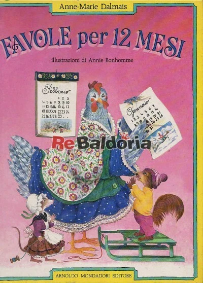 Favole per 12 mesi Mondadori Dalmais Anne-Marie Narrativa francese  - Immagine 1 di 1