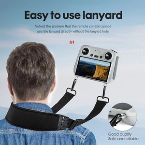 RC Controller Neck Strap Lanyard for DJI Mini 4 Pro/Air 3 Drone Accs Anti Fall - Picture 1 of 10