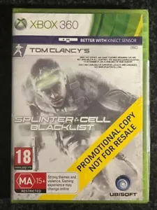 Splinter Cell Blacklist Xbox 360 Sealed PAL Rare Promo game - Bild 1 von 4