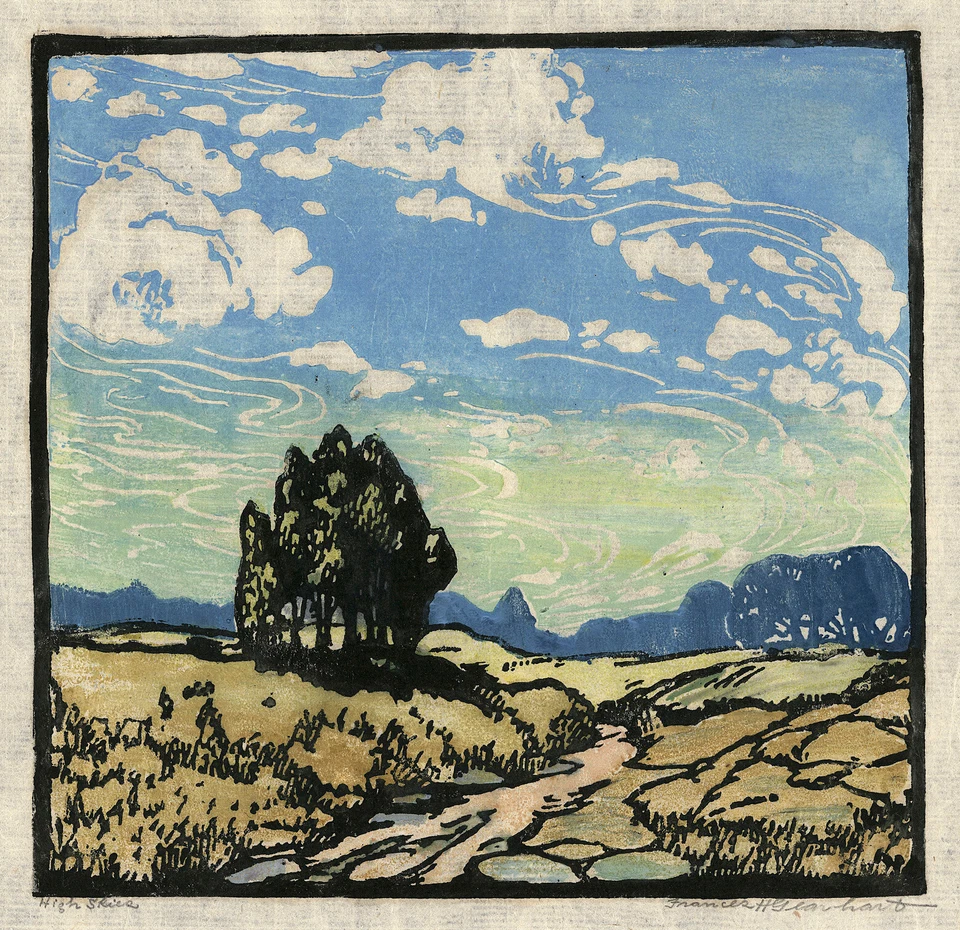 Impresión artística de Frances Gearhart - High Skies (1922) - 17" x 22" Foto 1 de 1