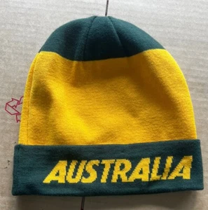 Australian Socceroos Nike Supporter BEANIE Official Hat CAP  Matildas Vintage - Picture 1 of 16