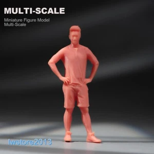 1/64 T-shirt Man Male Scene Props Miniatures Figures Fit 1/32 1/64 Car Model Toy - Picture 1 of 5