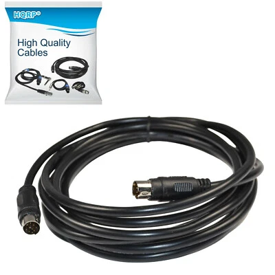 HQRP 9-pin Male to 9-pin Male Audio Input Cable compatible with Bose 3025801-001 - Image 1 of 4