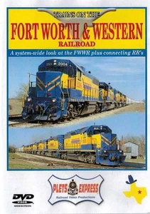 Züge auf der Fort Worth & Western Railroad DVD NEU Plets Express FWWR Texas - Bild 1 von 1