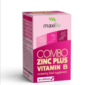 HAMDARD Ayurvedic Zinc, Vitamin B1, B2, B3, B6, energy metabolism, skin health - Picture 1 of 5